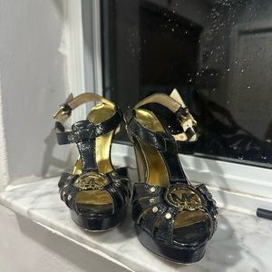 MK High Heels black